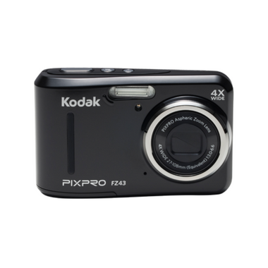 Black Kodak PixPro camera shown from the front.